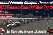 2023 NASCAR Whelen Modified Tour Car Set by Ground Pounder Designs